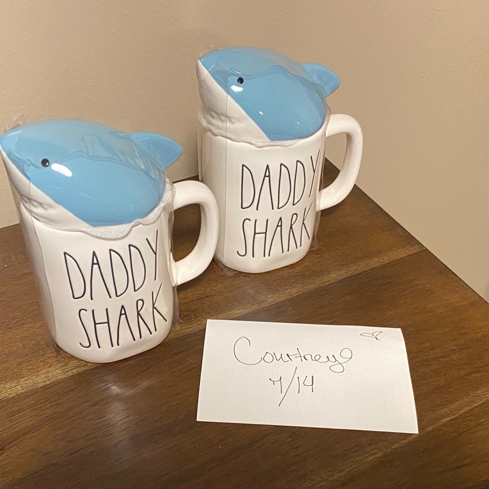 Rae Dunn {DADDY SHARK} Mug